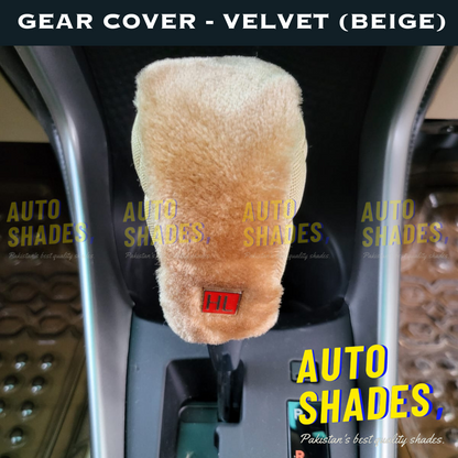 Gear Shift Cover - Velvet (Beige)