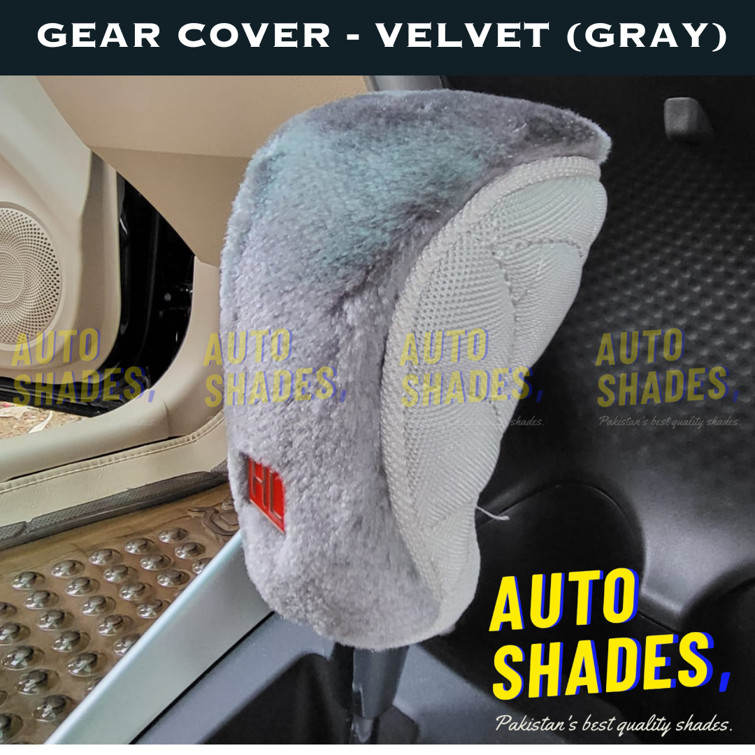 Gear Shift Cover - Velvet (Gray)