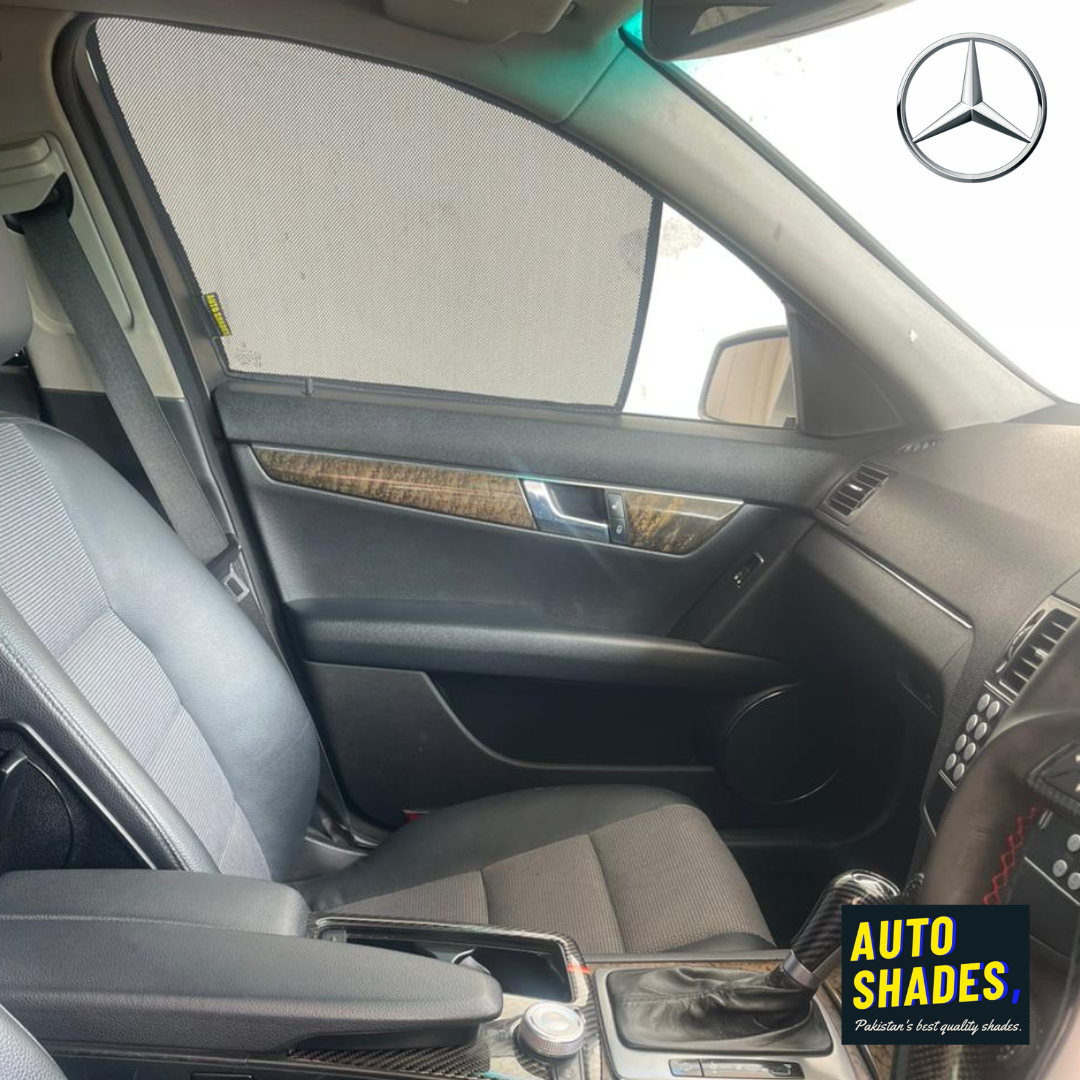 Mercedes Benz C Class w204 Car Shades (2007-2015)